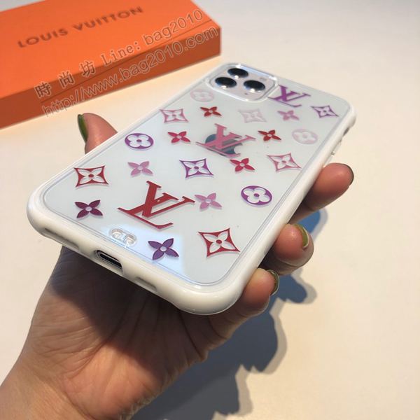 LV手機殼 LV手機套 2020新款 LV漸變花色手機殼 小紅書爆款蘋果手機後套  mmk1107
